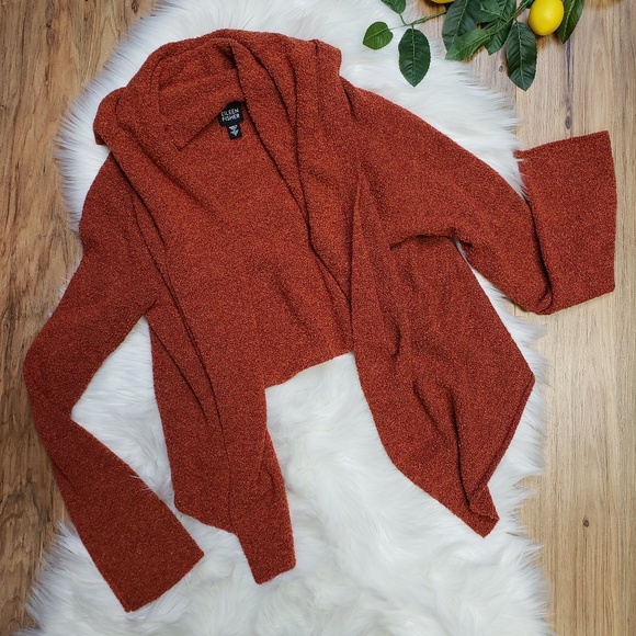Eileen Fisher Sweaters - Eileen Fisher Wool Shrug Cardigan Sweater Shawl